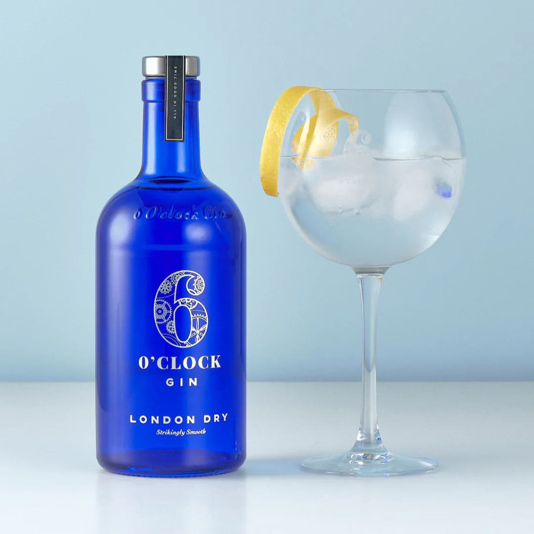 6 O'Clock Gin London Dry - Gift Wrapped